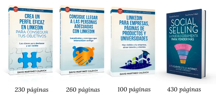 Libros Social Selling y LinkedIn en Amazon - David Martinez Calduch